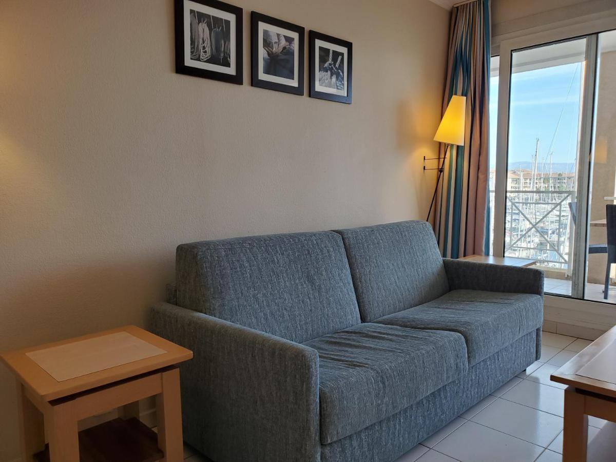 Cap Hermes Vue Port T2 40M2 Climatise 4 Personnes Frejus Exterior photo